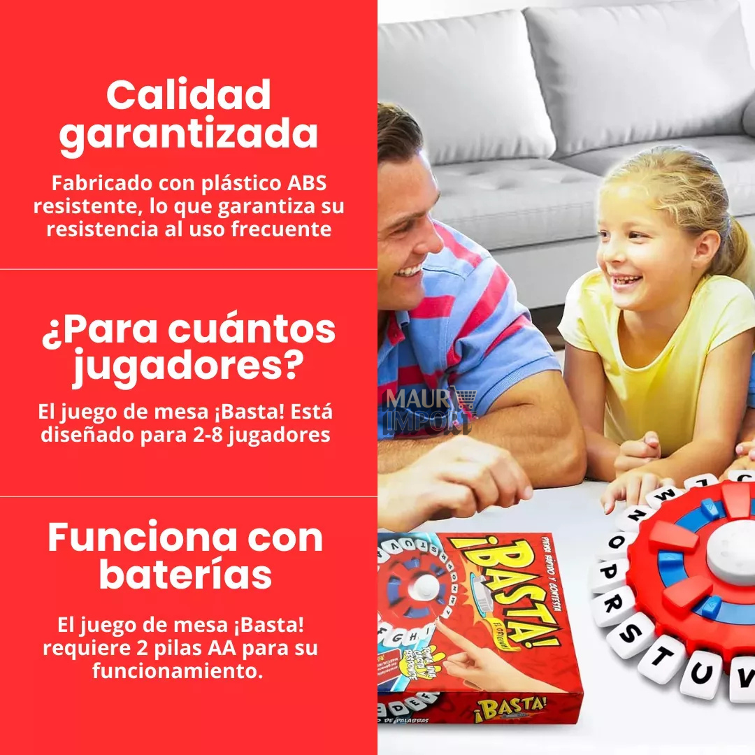 JUEGO BASTA ORIGINAL PRO